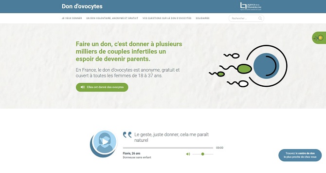 Don d'ovocytes
