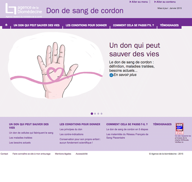 Don de sang de cordon
