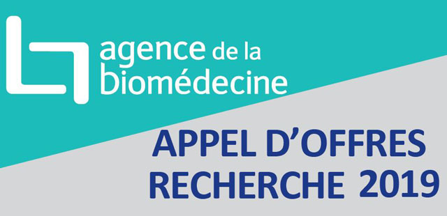 Lancement des appel d'offres "Recherche" 2019