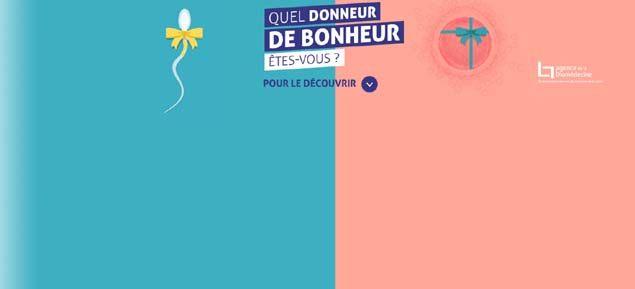  CAMPAGNE NATIONALE DE SENSIBILISATION AU DON DE GAMÈTES