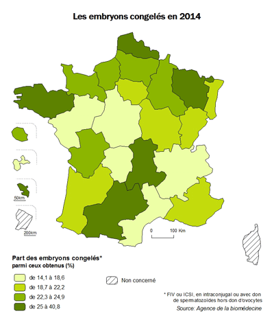 Figure AMP14. Les embryons congelés en 2014